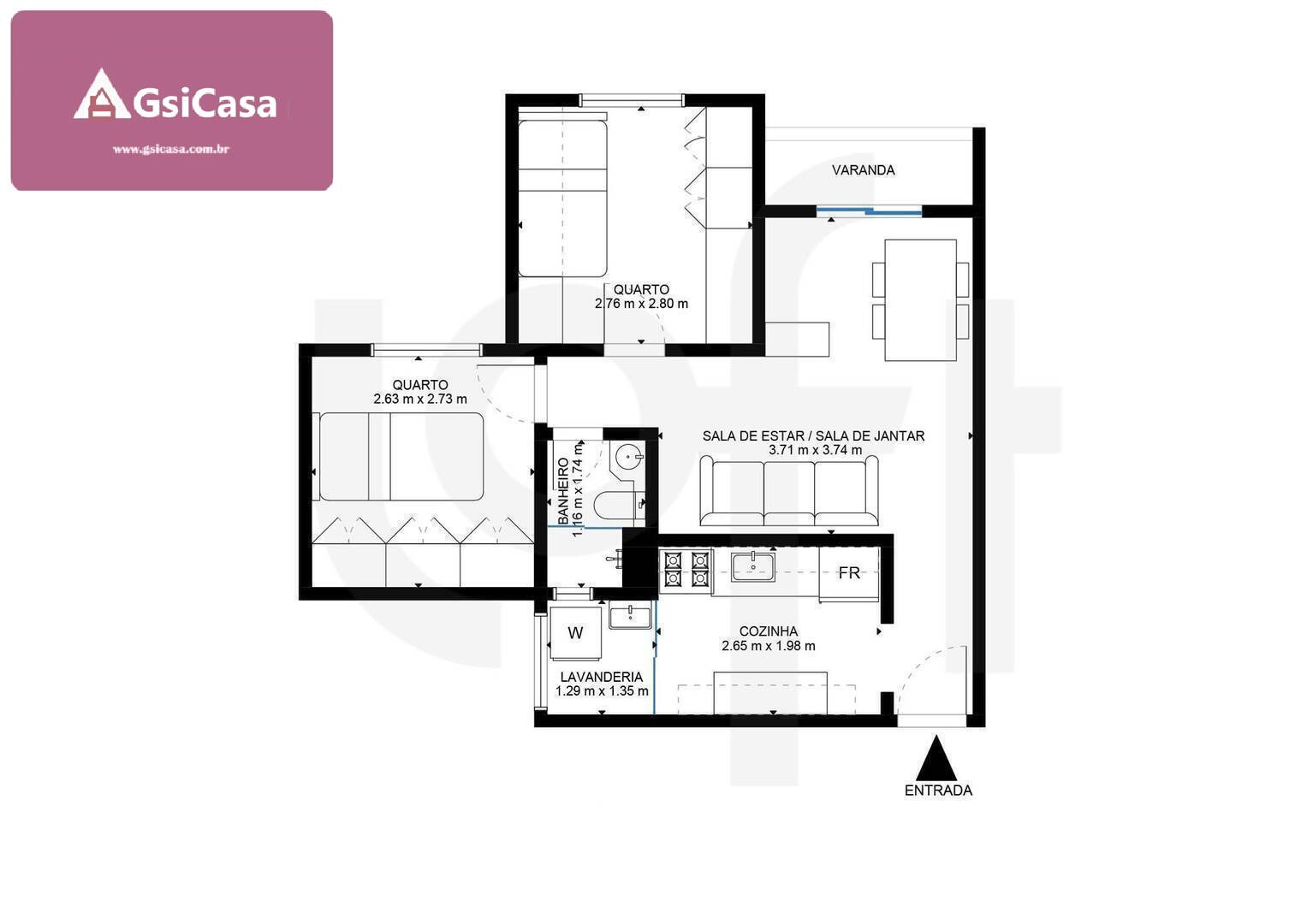 Apartamento, 52 m² - Foto 29